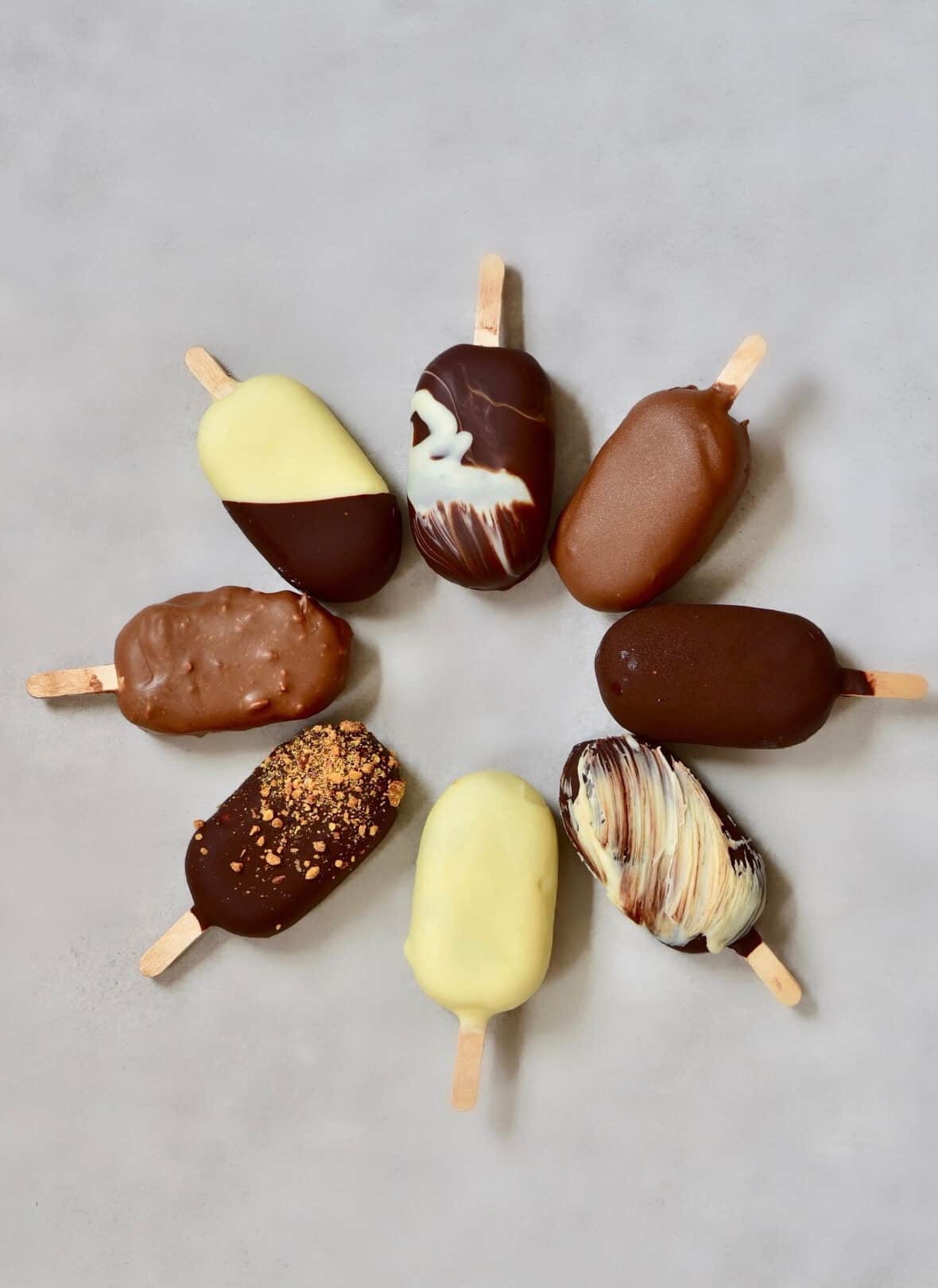 DIY Vegan Salted Caramel Raspberry Magnum Bars: Healthy & Delicious